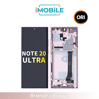 Samsung Galaxy Note 20 Ultra (N985 N986) LCD Touch Digitizer Screen [Secondhand Original] [Bronze / Brown]