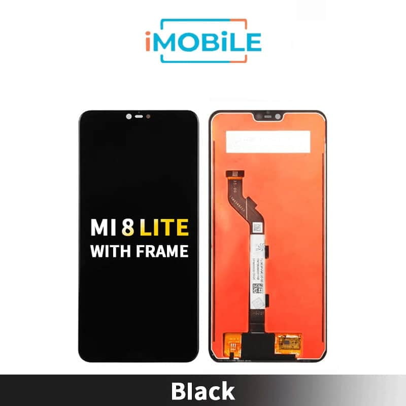 Xiaomi Mi 8 Lite Compatible LCD Touch Digitizer Screen [Black]