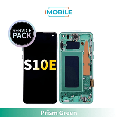 Samsung Galaxy S10E G970 LCD Touch Digitizer Screen [Prism Green] Service Pack