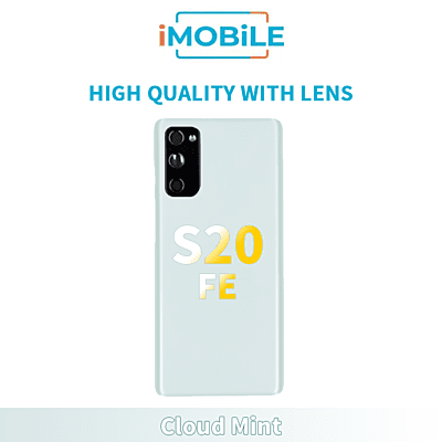 Samsung Galaxy S20 FE G781 Back Cover [High Quality with Lens] [Cloud Mint]