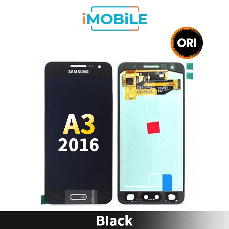 Samsung Galaxy A3 2016 A310 LCD Touch Digitizer Screen Black Orginal [Include Adhesive]