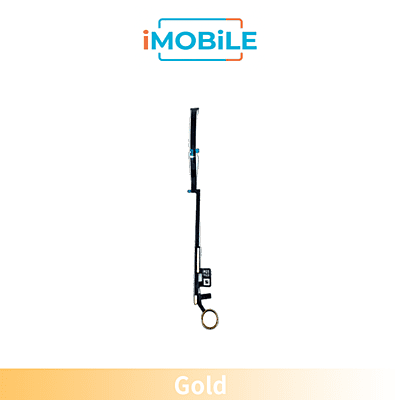 iPad 7 (2019) / iPad 8 (2020) / iPad 9 (2021) (10.2 inch) Compatible Home Button Flex Cable [Gold]
