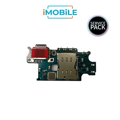 Samsung Galaxy S23 Plus (S916) Charging Port Flex / SIM Card Reader [Service Pack] [GH96-15621A]