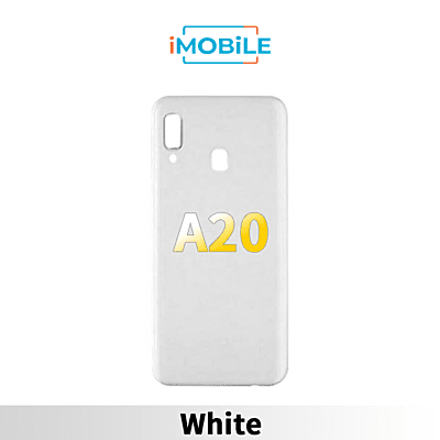 Samsung Galaxy A20 A205 Back Cover [White]