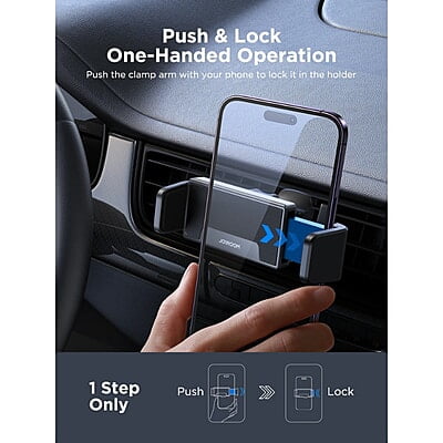 JoyRoom JR-ZS377 Car Phone Mount (Air Vent) JoyRoom JR-ZS377 Car Phone Mount (Air Vent)