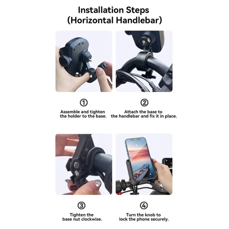 JoyRoom JR-ZS431 Bike Mount Phone Holder JoyRoom JR-ZS431 Bike Mount Phone Holder