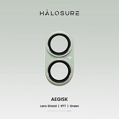 Halosure AEGISK Shield Rear Camera Lens Protector (Anti-Reflection), iPhone 17 Halosure AEGISK Shield Rear Camera Lens Protector (Anti-Reflection), iPhone 17