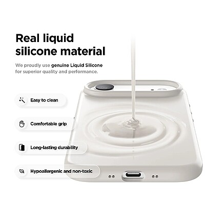 iShield [Ultra MagSafe] Liquid Silicon Snap Case with Capture Button, iPhone 17 Air