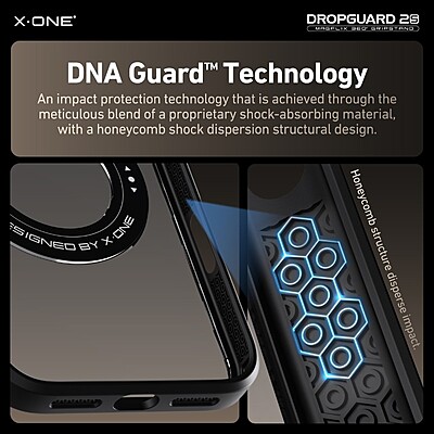 X.One [MagSafe] Dropguard 2S / 2.0 Impact Protection Kickstand Case, iPhone 17 Pro