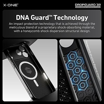 X.One [MagSafe] Dropguard 3S / 3.0 Matte Silicone Case, iPhone 17 Pro