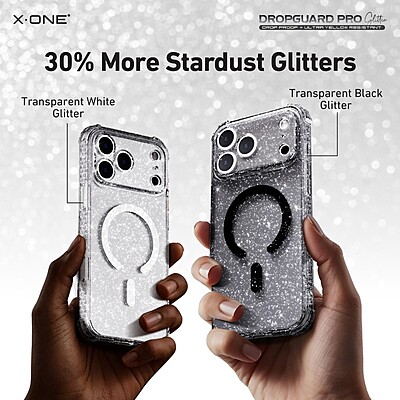 X.One [MagSafe] Glitter Impact Protection Case, iPhone 17