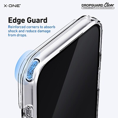 X.One [MagSafe] Dropguard Clear Impact Protection Case, iPhone 17