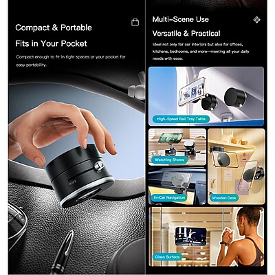 TOTU [CH-12] MagSafe Suction Cup Phone Mount