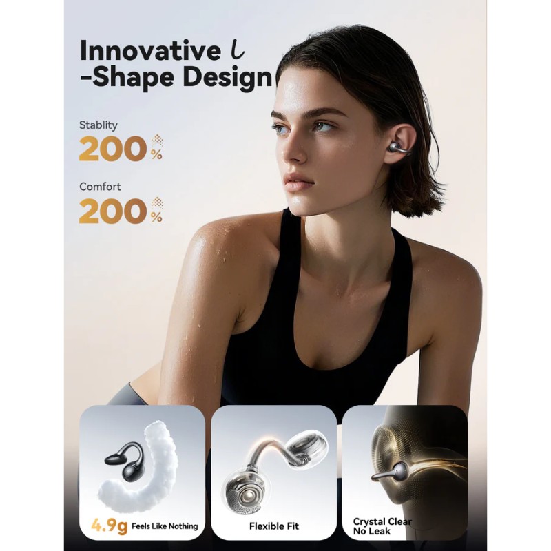 JoyRoom JR-OE3 Open-Ear Clip-On True Wireless Earbuds JoyRoom JR-OE3 Open-Ear Clip-On True Wireless Earbuds