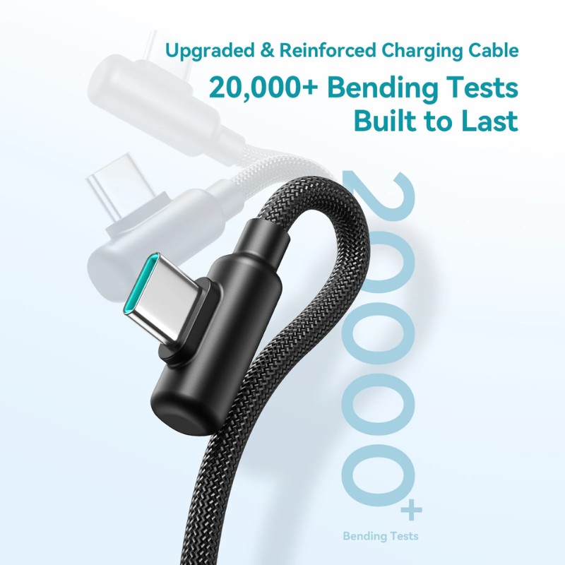 JoyRoom JR-PC1 22.5W Mini Power Bank [10K mAh] [2 Port + Lightning & USB-C Cables]