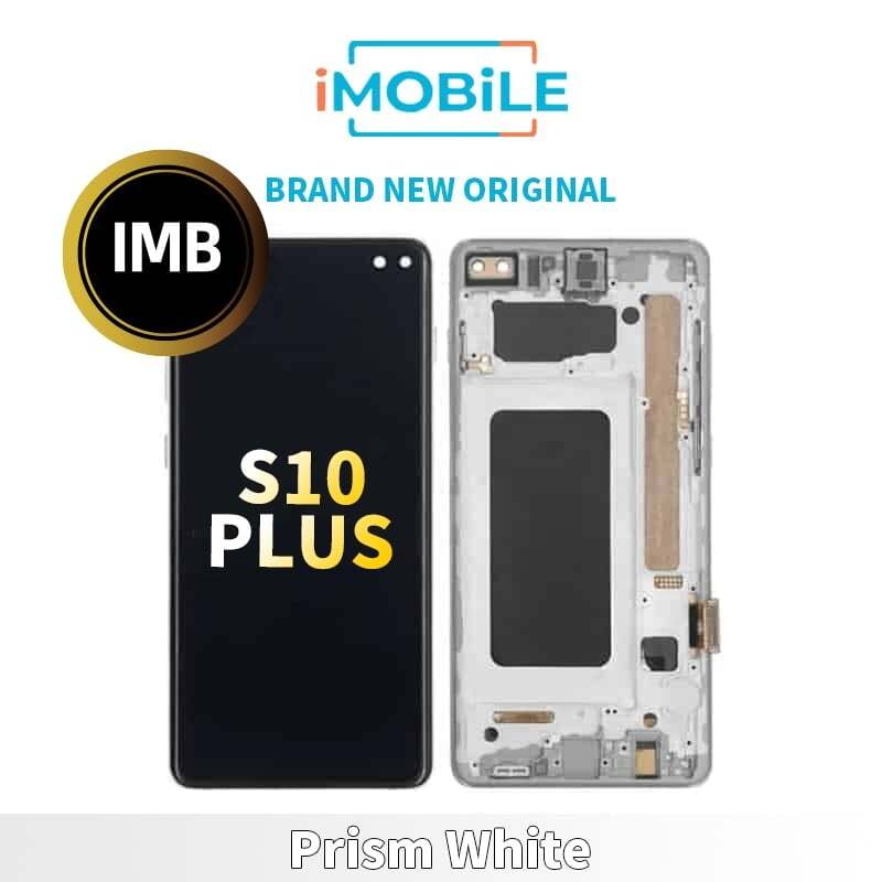 Samsung Galaxy S10 Plus (G975) LCD Touch Digitizer Screen Brand New Original [IMB] [Prism White]