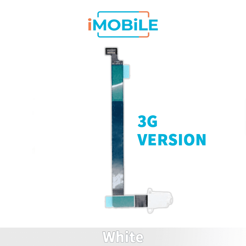 iPad Pro 12.9 Compatible Headphone Earphone Jack Flex Cable 3G Version [White]