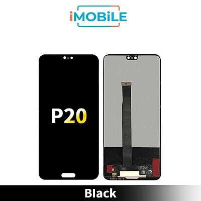 Huawei P20 Compatible LCD Touch Digitizer Screen [Black]
