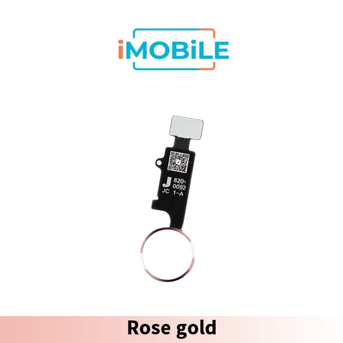 JC Universal Home Button [Final Version][No Bluetooth Needed] for iPhone 7 / 7 Plus / 8 / 8 Plus [Rosegold]