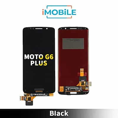 MOTO G6 Plus LCD Digitizer Assebmly [Black]