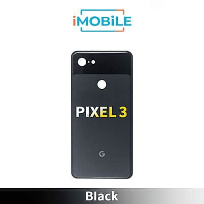Google Pixel 3 Back Glass Cover [Black]