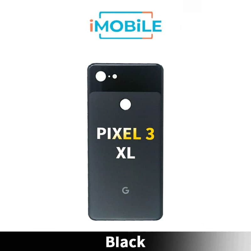 Google Pixel 3 XL Back Glass Cover [Black]