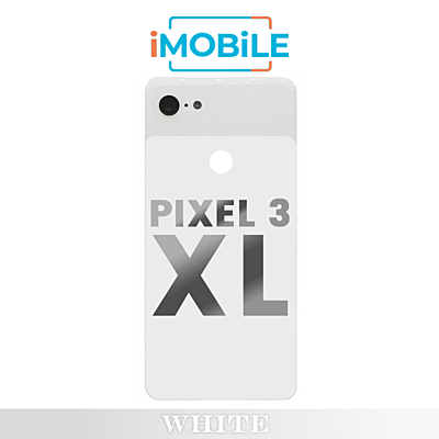 Google Pixel 3 XL Compatible Back Glass Cover [White]