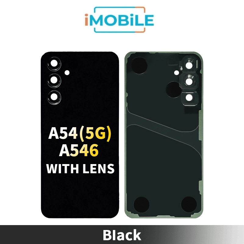 Samsung Galaxy A54 (5G) A546 Back Cover With Lens [Black]