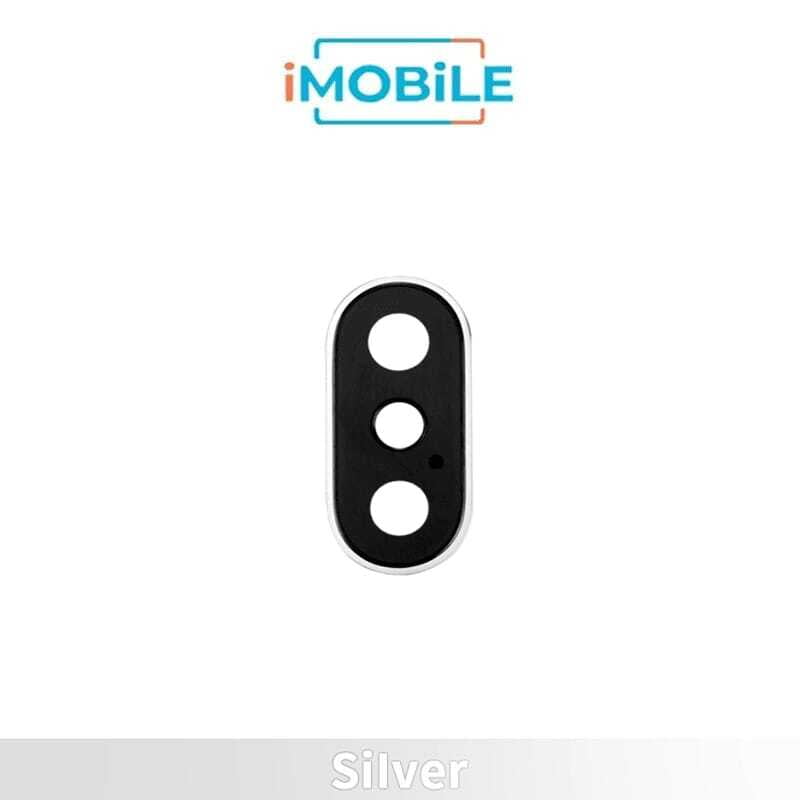 iPhone X Compatible Camera Lens With Bracket Ring [Silver]
