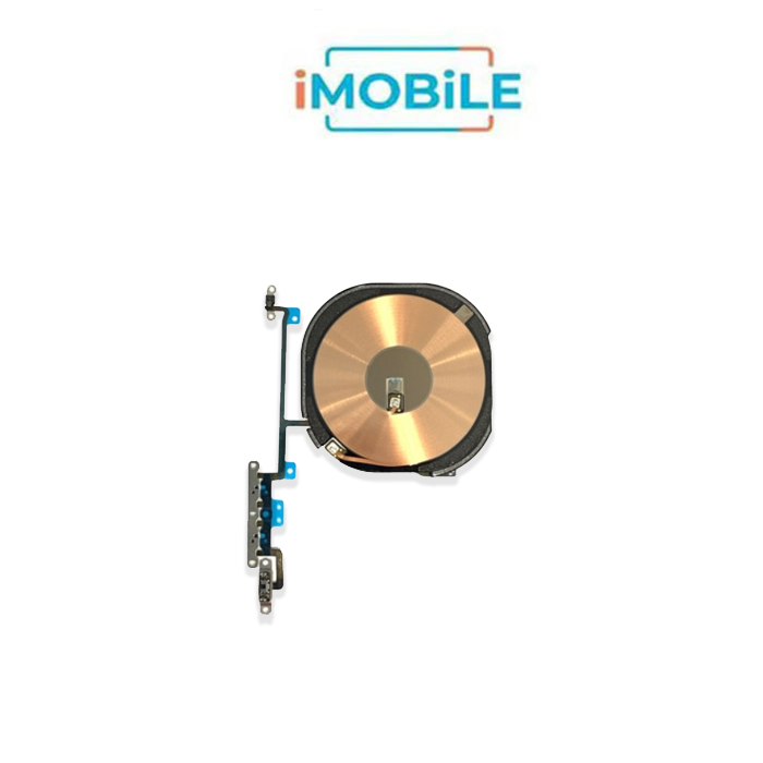 iPhone XS Max Compatible Wireless Charging Chip NFC Antenna with Volume Button Flex
