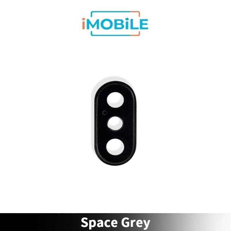 iPhone XS Max Compatible Camera Lens With Bracket Ring [Space Grey]