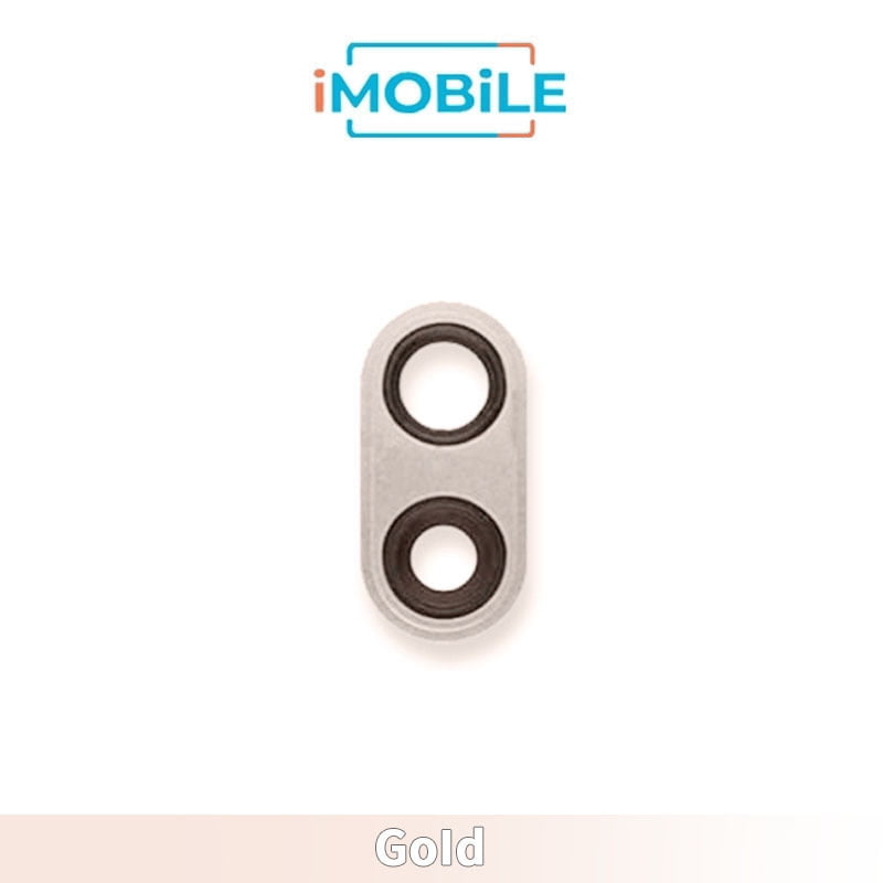 iPhone 8 Plus Compatible Camera Lens With Bracket [Gold]