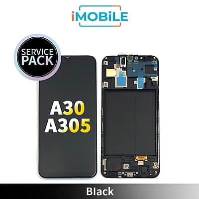 Samsung Galaxy A30 A305 LCD Touch Digitizer Screen [Black] [Service Pack] GH82-19725A GH82-19202A
