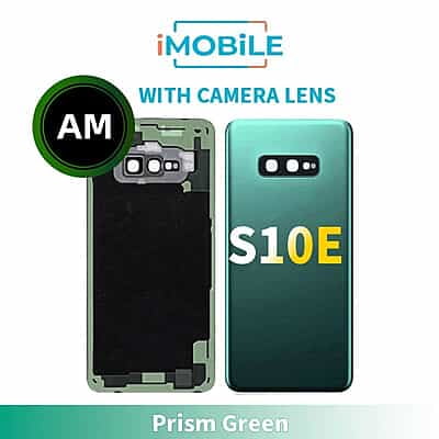 Samsung Galaxy S10E (G970) Back Cover With Camera Lens [Aftermarket] [Prism Green]