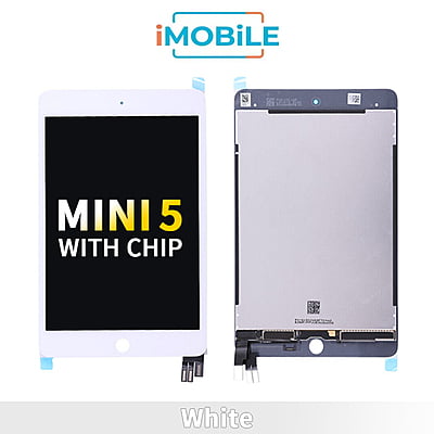 iPad Mini 5 (7.9 Inch) Compatible LCD Touch Digitizer Screen [White] [With Chip]