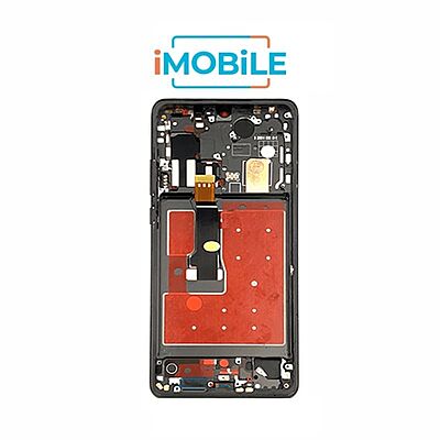 Huawei P30 Pro Compatible LCD Touch Digitizer Screen [Refurbished] [Black]