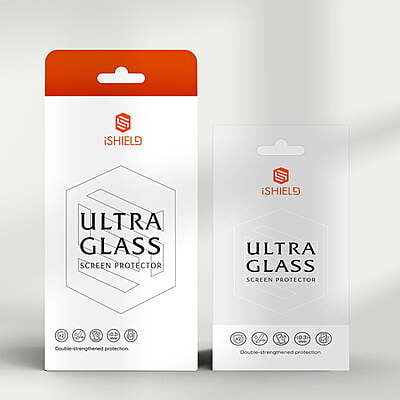 iShield 2.5D Ultra Glass Tempered Glass with Envelope Pack, 15 Plus