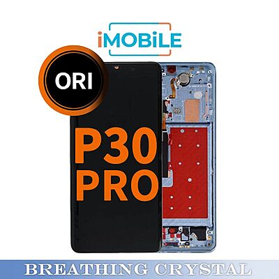 Huawei P30 Pro Compatible LCD Touch Digitizer Screen [Refurbished] [Breathing Crystal]