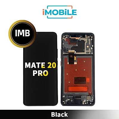 Huawei Mate 20 Pro Compatible LCD Touch Digitizer Screen [Refurbished] [Black]