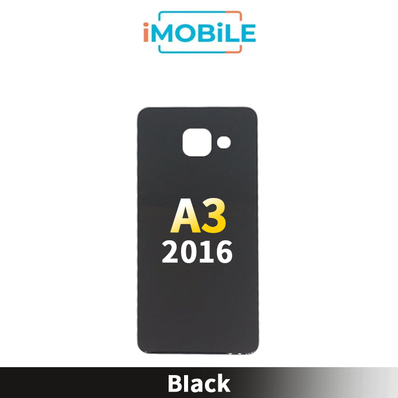 Samsung Galaxy A3 2016 A310 Back Cover Black