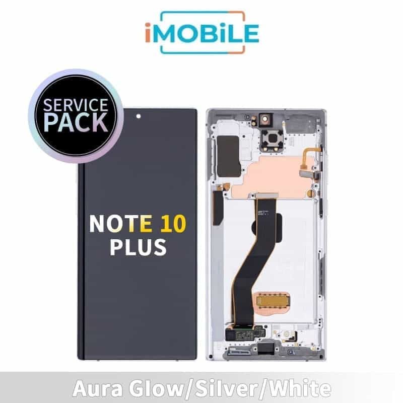 Samsung Galaxy Note 10 Plus (Pro) (N975 N976) 5G LCD Touch Digitizer Screen [Service Pack] [Aura Glow / Silver / White] GH82-20838C GH82-20900C