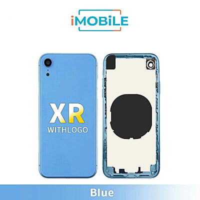 iPhone XR Compatible Back Housing [No Small Parts] [Blue]