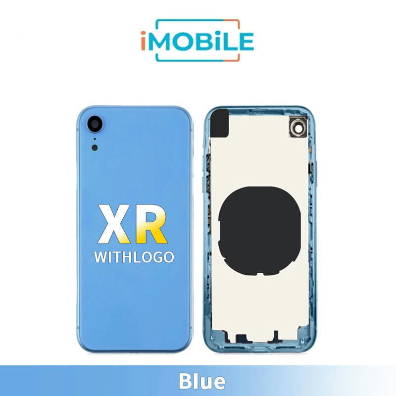 iPhone XR Compatible Back Housing [No Small Parts] [Blue]