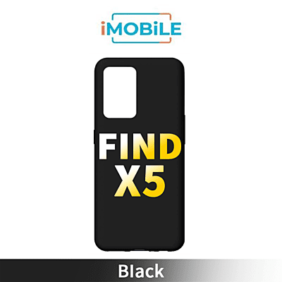 OPPO Find X5 Back Cover [Black]