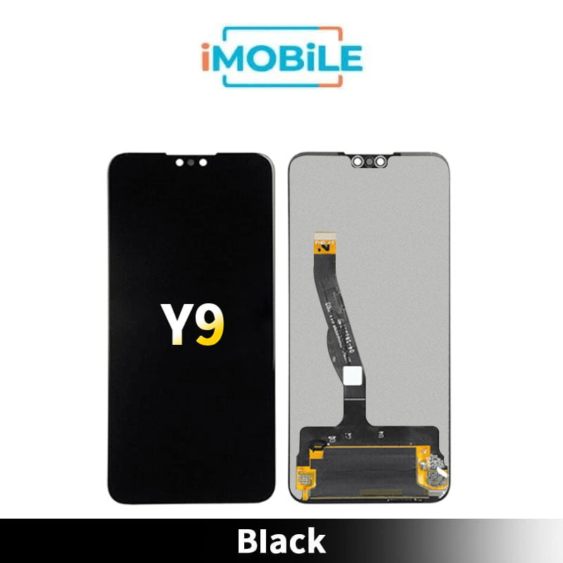 Huawei Y9 (2019) Compatible LCD Touch Digitizer Screen [Black]