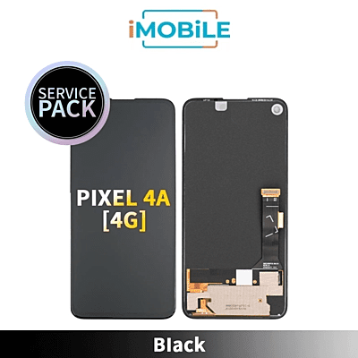 Google Pixel 4A (4G) LCD Touch Digitizer Screen [Service Pack] [Black]