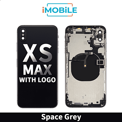 iPhone XS Max Compatible Back Housing [no small parts] [Space Grey]