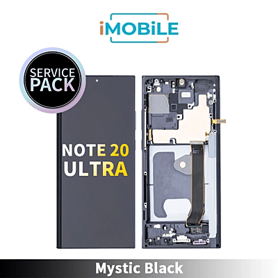 Samsung Galaxy Note 20 Ultra (N985 N986) LCD Touch Digitizer Screen [Service Pack] [Mystic Black] GH82-23596A or GH82-23622A GH82-31453A GH82-31461A GH96-13555A