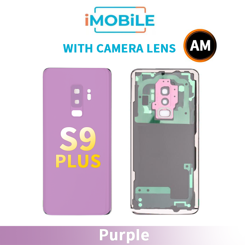 Samsung Galaxy S9 Plus Back Cover Aftermarket With Camera Lens [Purple]