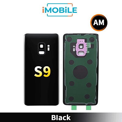 Samsung Galaxy S9 Back Cover Aftermarket [Black]